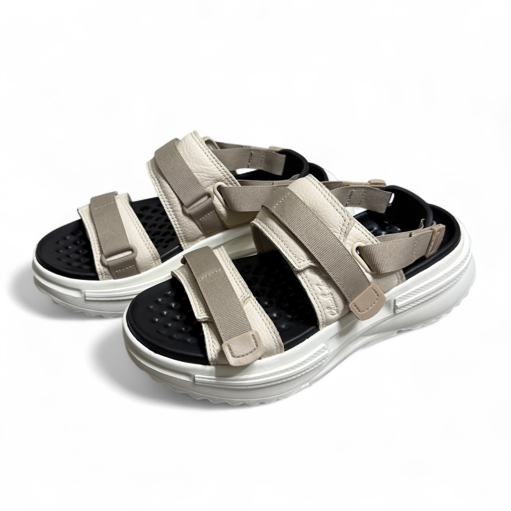 Converse Unisex Leather Run Star Utility CX Platform Chunky Sandals Sz 7M/8Wo